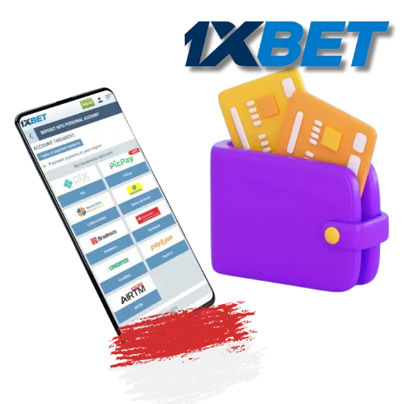 Menyetor Dana melalui Aplikasi 1xBet