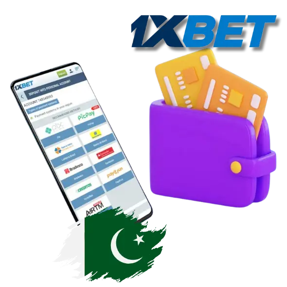 1xBet ایپ کے ذریعے جمع کرنا۔