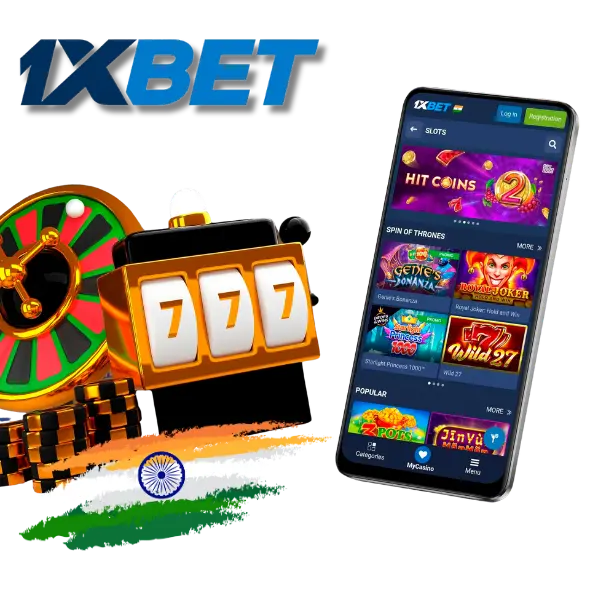 Casino Games and Slot Machines in the 1xBet App